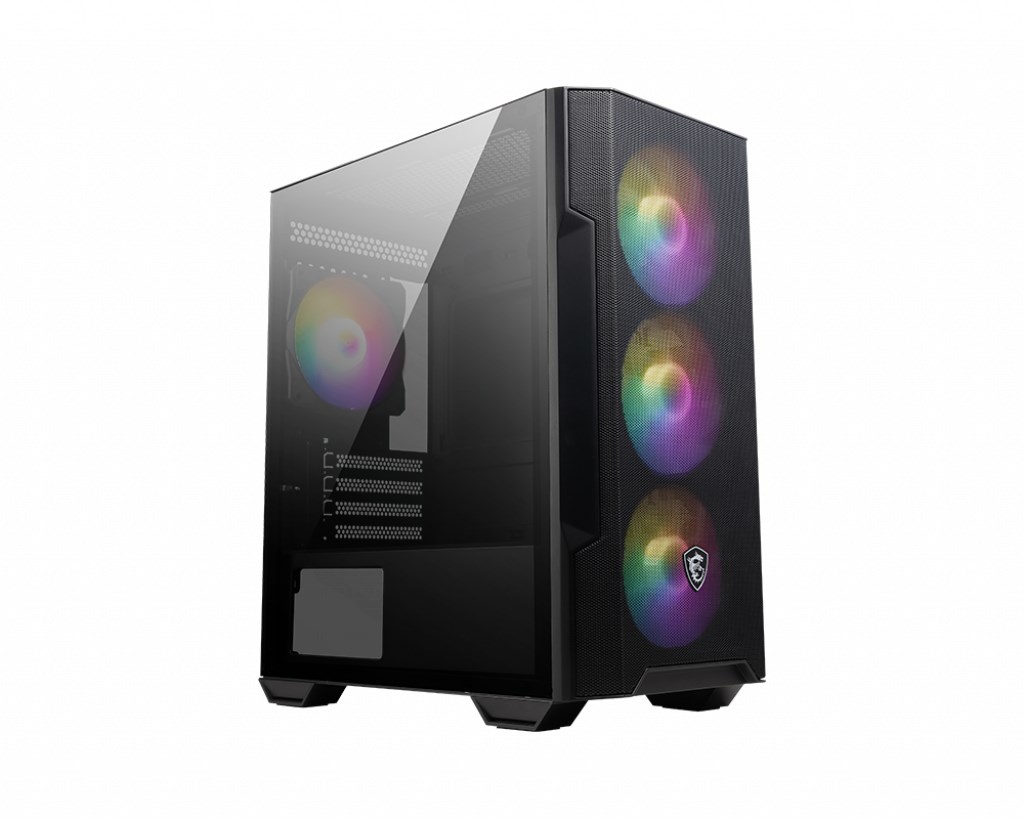 MSI MAG FORGE M100R computer case Micro Tower Black, Transparent MSI MAG FORGE M100R computer case Micro Tower Black, Transparent