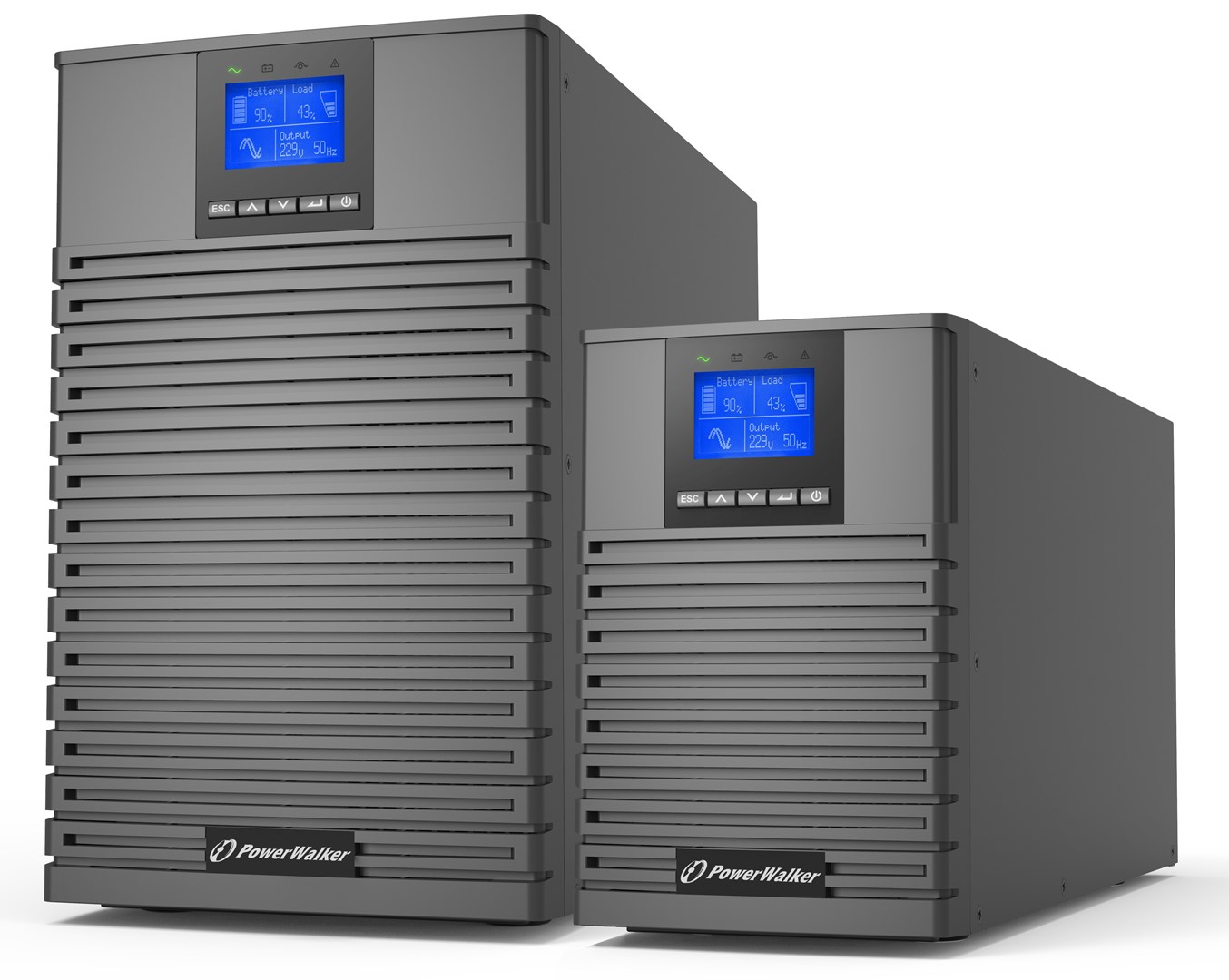 PowerWalker VFI 2000 ICT IoT uninterruptible power supply (UPS) Double-conversion (Online) 2 kVA 2000 W 8 AC outlet(s) PowerWalker VFI 2000 ICT IoT uninterruptible power supply (UPS) Double-conversion (Online) 2 kVA 2000 W 8 AC outlet(s)
