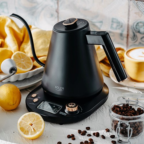 Adler AD 1349 Electric kettle with long spout 1.0L Black Adler AD 1349 Electric kettle with long spout 1.0L Black