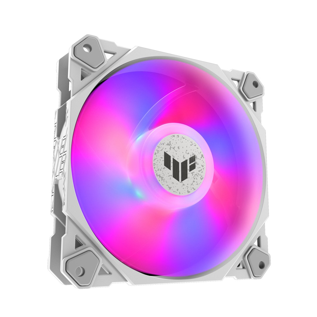 ASUS TUF GAMING TF120 ARGB WHITE EDITION 3IN1 Air cooler 12 cm 3 pc(s) ASUS TUF GAMING TF120 ARGB WHITE EDITION 3IN1 Air cooler 12 cm 3 pc(s)