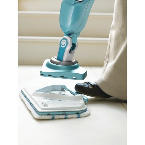 Black & Decker BHSM1610DSM Portable steam cleaner 0.5 L 1600 W Aqua colour, White Black & Decker BHSM1610DSM Portable steam cleaner 0.5 L 1600 W Aqua colour, White