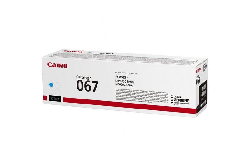 Canon 067 toner cartridge 1 pc(s) Original Cyan Canon 067 toner cartridge 1 pc(s) Original Cyan