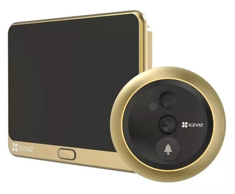 EZVIZ DP2C video intercom system 2 MP 10.9 cm (4.3") Gold EZVIZ DP2C video intercom system 2 MP 10.9 cm (4.3") Gold