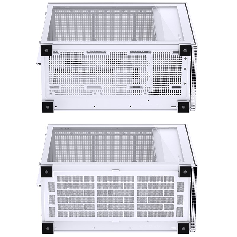 Jonsbo D41 MESH ATX Case, Tempered Glass - white Jonsbo D41 MESH ATX Case, Tempered Glass - white