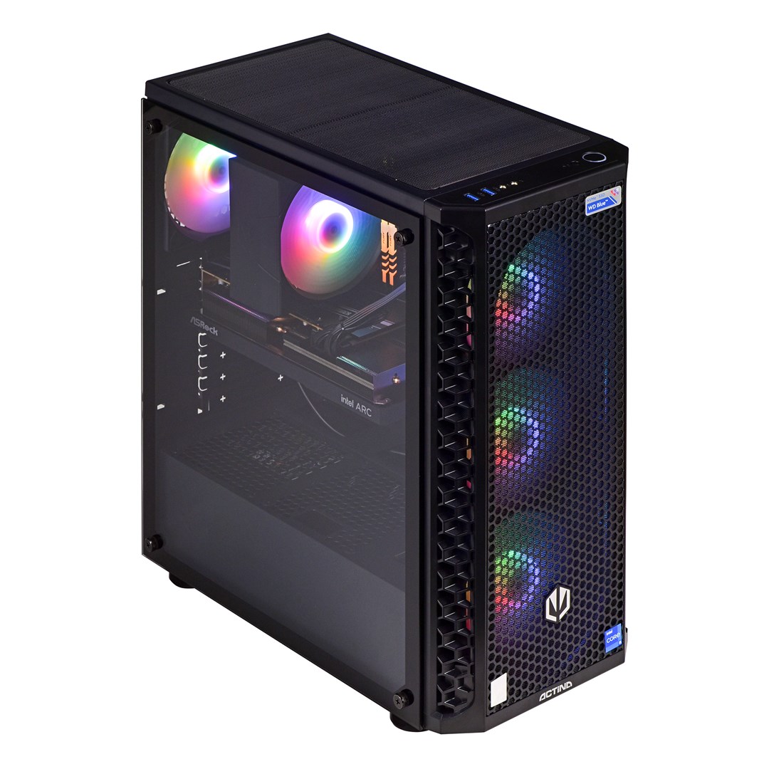 Actina 5901443338482 PC AMD Ryzen™ 5 5600 16 GB DDR4-SDRAM 1 TB SSD NVIDIA GeForce RTX 3060 Windows 11 Home Midi Tower Black Actina 5901443338482 PC AMD Ryzen™ 5 5600 16 GB DDR4-SDRAM 1 TB SSD NVIDIA GeForce RTX 3060 Windows 11 Home Midi Tower Black