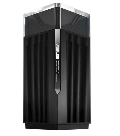 ASUS ZenWiFi Pro ET12 Tri-band (2.4 GHz / 5 GHz / 6 GHz) Wi-Fi 6E (802.11ax) Black 3 Internal ASUS ZenWiFi Pro ET12 Tri-band (2.4 GHz / 5 GHz / 6 GHz) Wi-Fi 6E (802.11ax) Black 3 Internal