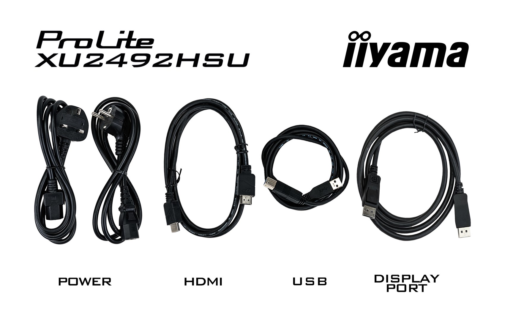 iiyama ProLite 24” IPS technology panel with USB hub and 100Hz refresh rate iiyama ProLite 24” IPS technology panel with USB hub and 100Hz refresh rate