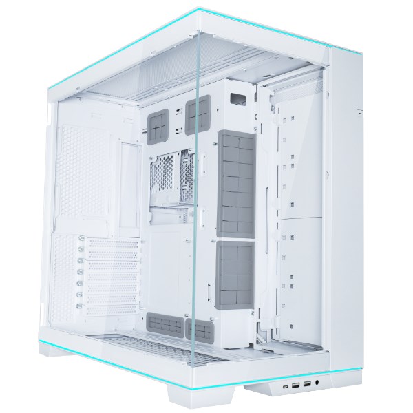 Lian Li O11D EVO RGB, Tempered Glass - white Lian Li O11D EVO RGB, Tempered Glass - white