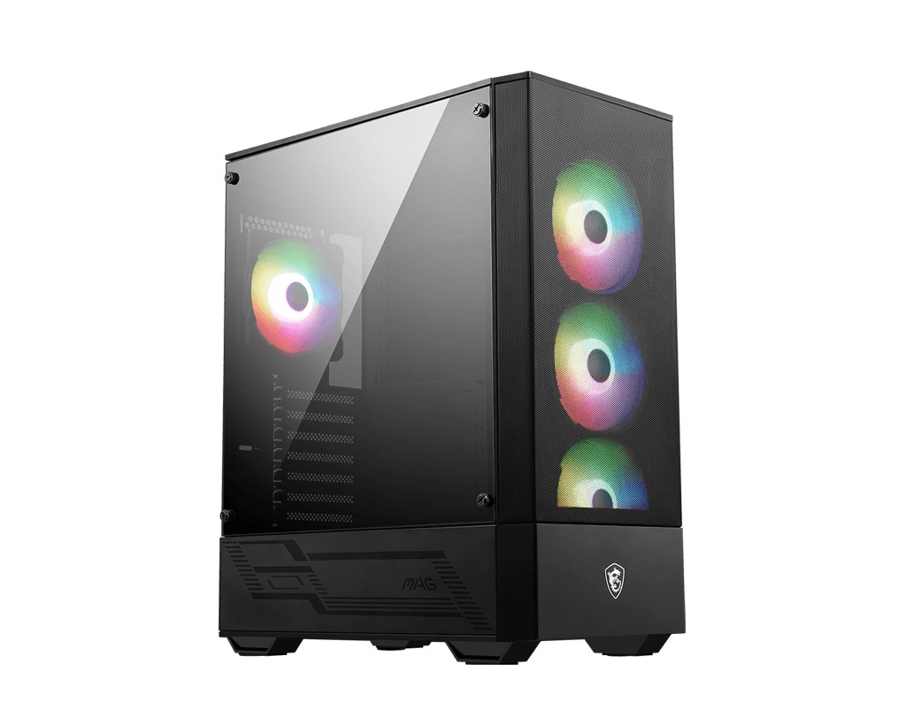 MSI MAG Forge 112R Midi Tower Black, Transparent MSI MAG Forge 112R Midi Tower Black, Transparent