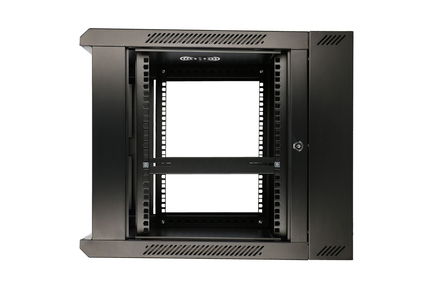 Extralink Rackmount cabinet 6U 600x600 AZH Black wall mounted, swing type Extralink Rackmount cabinet 6U 600x600 AZH Black wall mounted, swing type