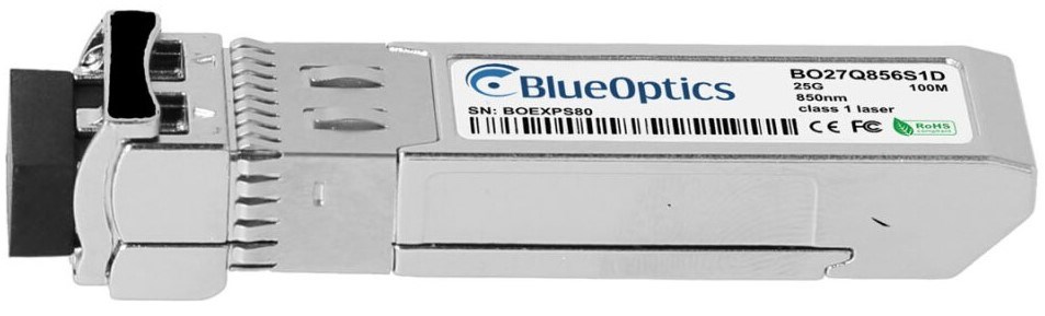 BlueOptics E25GSFP28SR-BO network transceiver module Fiber optic 250000 Mbit/s SFP28 850 nm BlueOptics E25GSFP28SR-BO network transceiver module Fiber optic 250000 Mbit/s SFP28 850 nm