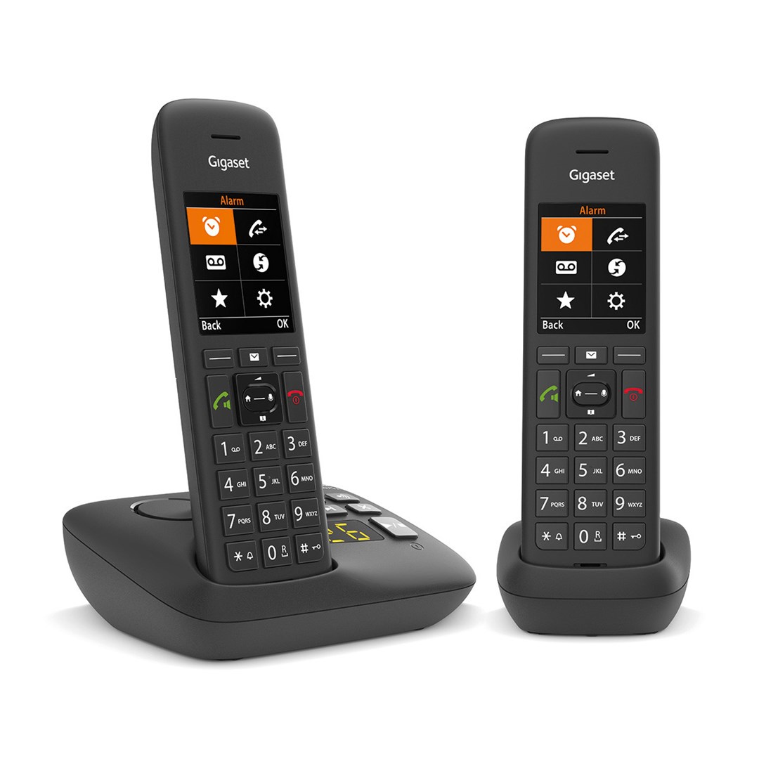 Gigaset C575A Duo Analog/DECT telephone Caller ID Black Gigaset C575A Duo Analog/DECT telephone Caller ID Black