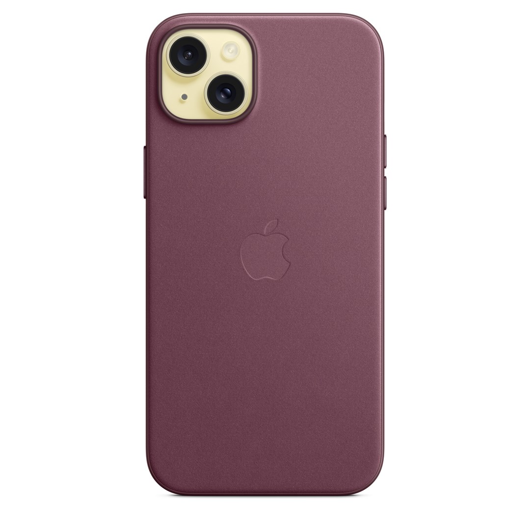 Apple iPhone 15 Plus FineWoven Case with MagSafe - Mulberry Apple iPhone 15 Plus FineWoven Case with MagSafe - Mulberry