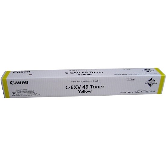 Canon toner C-EXV49 8527B002 cartridge 1 pc. Genuine Yellow Canon toner C-EXV49 8527B002 cartridge 1 pc. Genuine Yellow