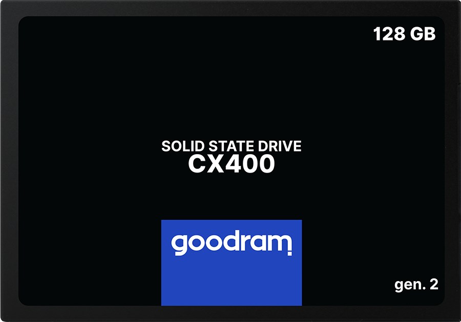 Goodram CX400 gen.2 2.5" 128 GB Serial ATA III 3D TLC NAND Goodram CX400 gen.2 2.5" 128 GB Serial ATA III 3D TLC NAND