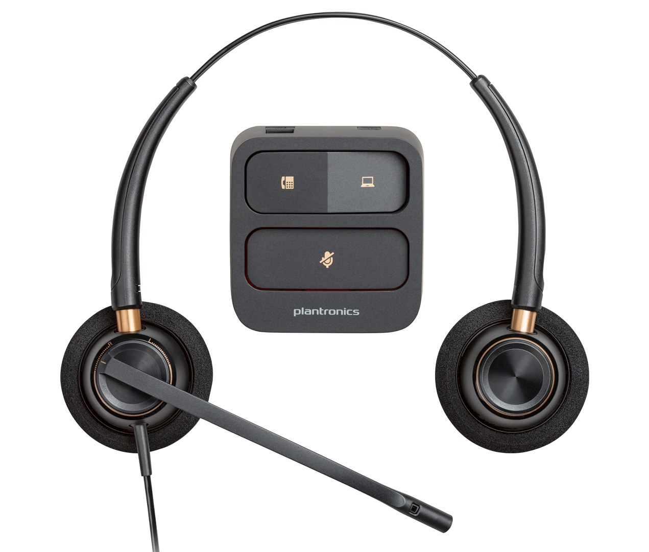 Poly EncorePro 520 Binaural Headset +Quick Disconnect Poly EncorePro 520 Binaural Headset +Quick Disconnect