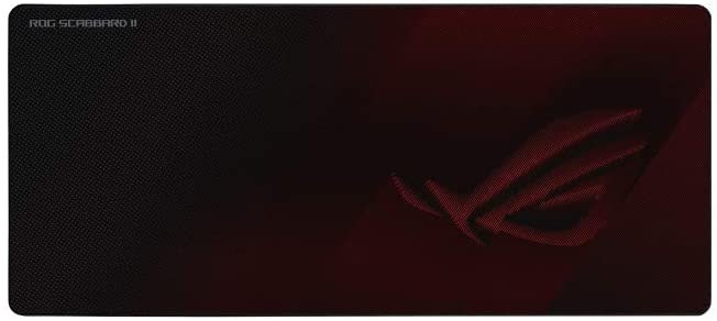 ASUS ROG Strix Scabbard II Gaming mouse pad Black, Red ASUS ROG Strix Scabbard II Gaming mouse pad Black, Red