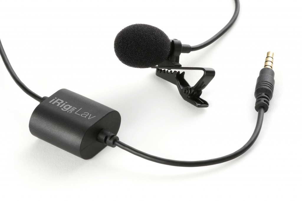 IK Multimedia iRig Mic Lav Black Clip-on microphone IK Multimedia iRig Mic Lav Black Clip-on microphone