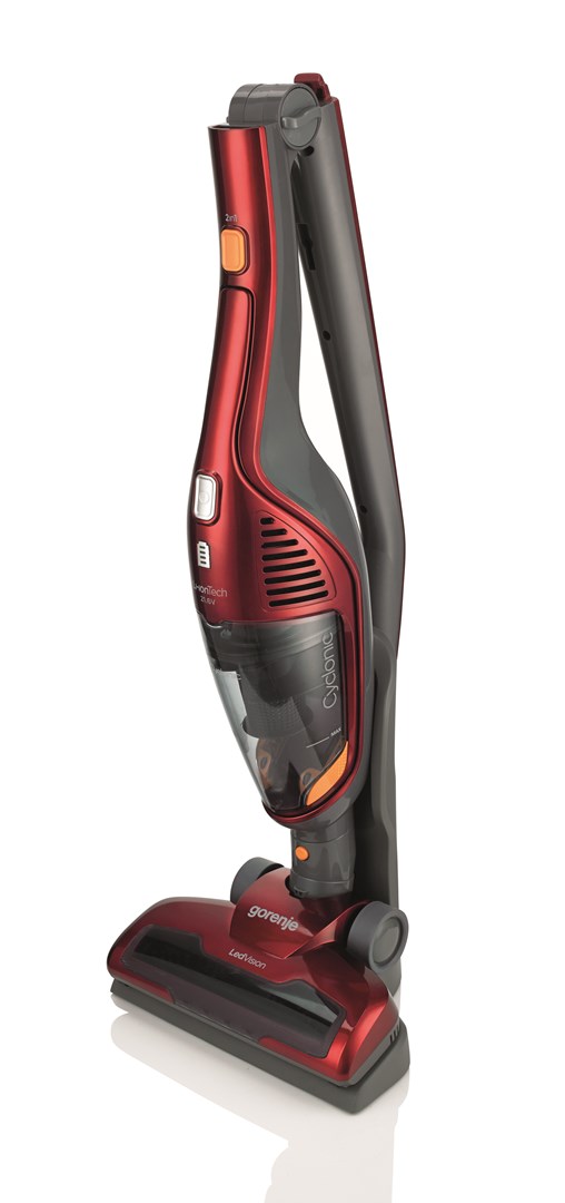 Gorenje SVC216FR 2-in-1 stick vacuum Battery Dry HEPA Bagless 0.6 L Red Gorenje SVC216FR 2-in-1 stick vacuum Battery Dry HEPA Bagless 0.6 L Red