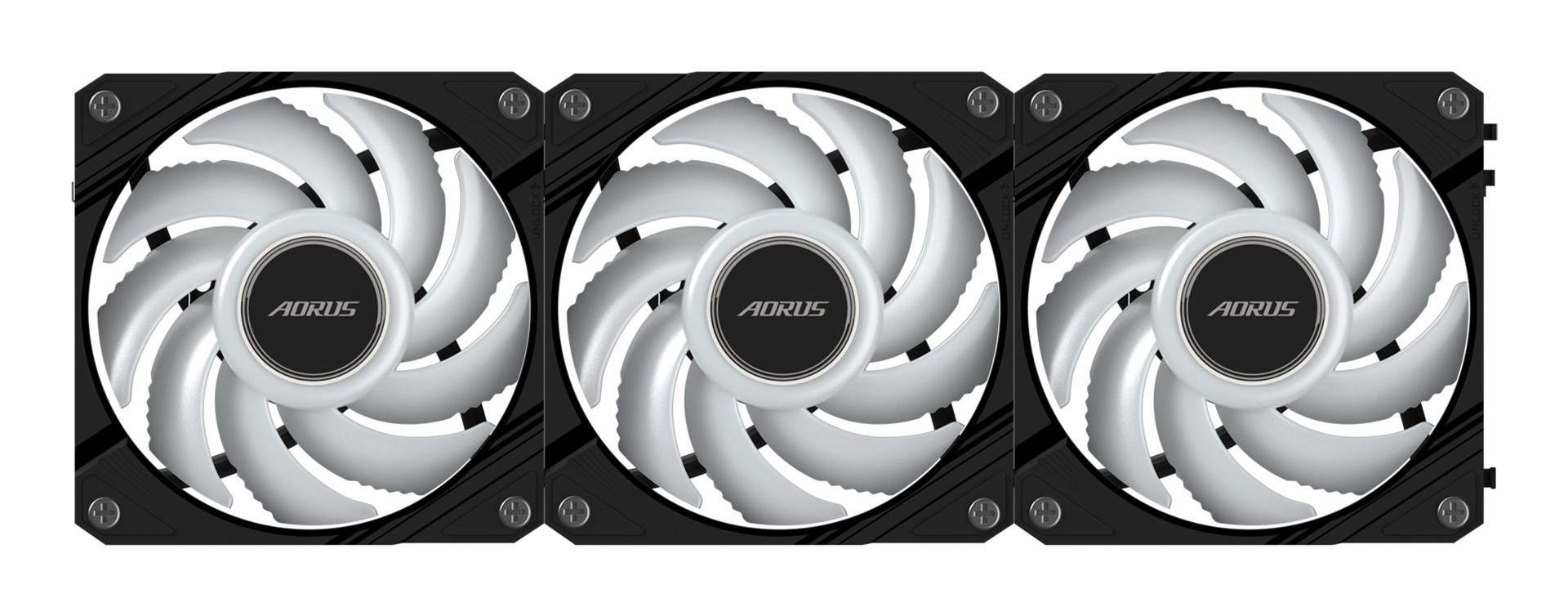 Fan Gigabyte AORUS EZ CHAIN FAN 120, ARGB, 3-pack Fan Gigabyte AORUS EZ CHAIN FAN 120, ARGB, 3-pack