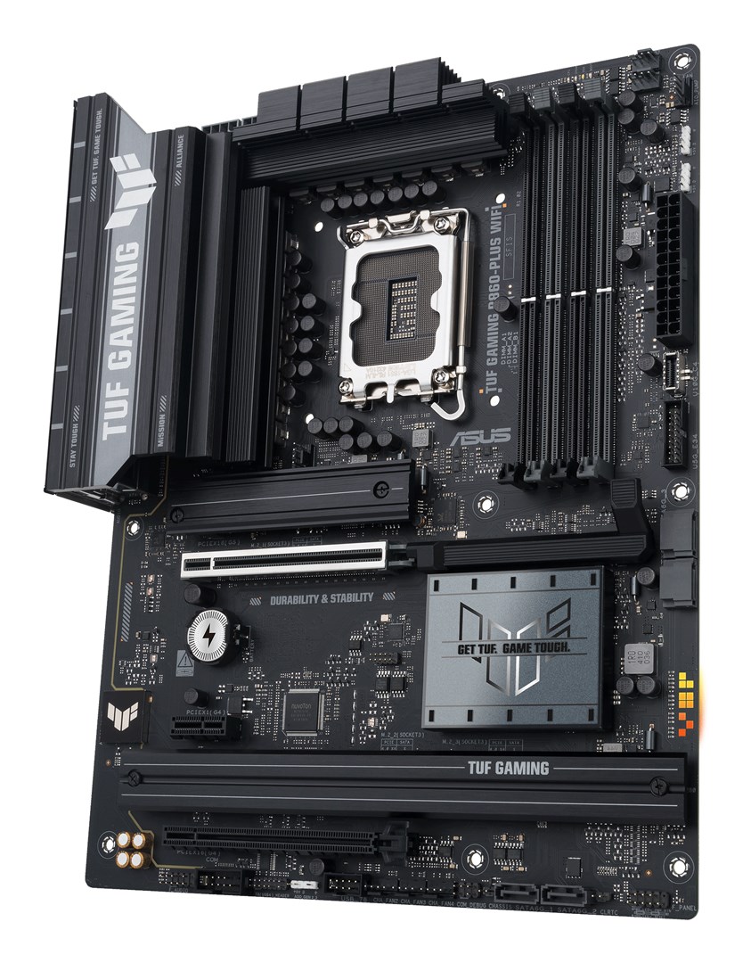 ASUS TUF GAMING B860-PLUS WIFI Intel B860 LGA 1851 (Socket V1) ATX motherboard ASUS TUF GAMING B860-PLUS WIFI Intel B860 LGA 1851 (Socket V1) ATX motherboard