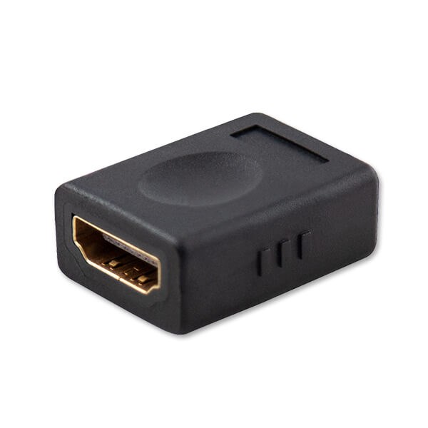 SAVIO HDMI (F) – HDMI (F) – Adapter, straight, barrel CL-111 Black SAVIO HDMI (F) – HDMI (F) – Adapter, straight, barrel CL-111 Black