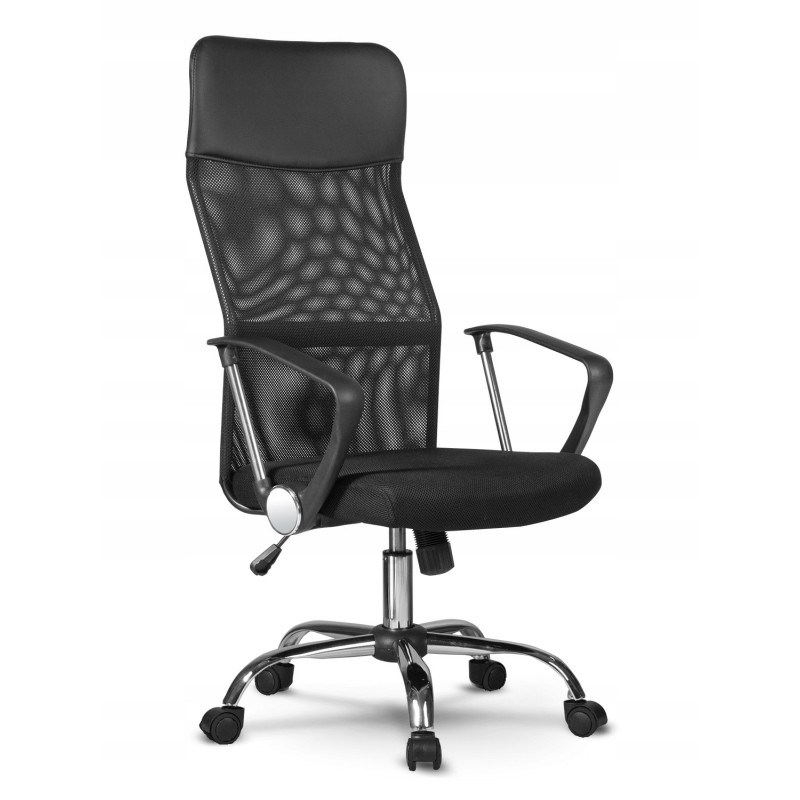 Topeshop KRZESŁO NEMO CZARNE office/computer chair Padded seat Mesh backrest Topeshop KRZESŁO NEMO CZARNE office/computer chair Padded seat Mesh backrest