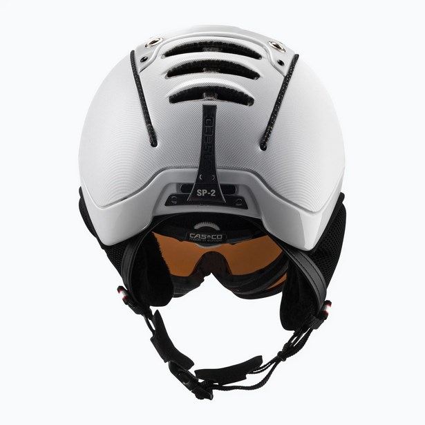 Ski helmet CASCO SP-2 Carbonic Visor White S52-54 Ski helmet CASCO SP-2 Carbonic Visor White S52-54