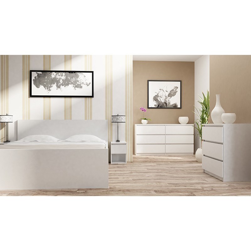 Topeshop M4 BIEL chest of drawers Topeshop M4 BIEL chest of drawers