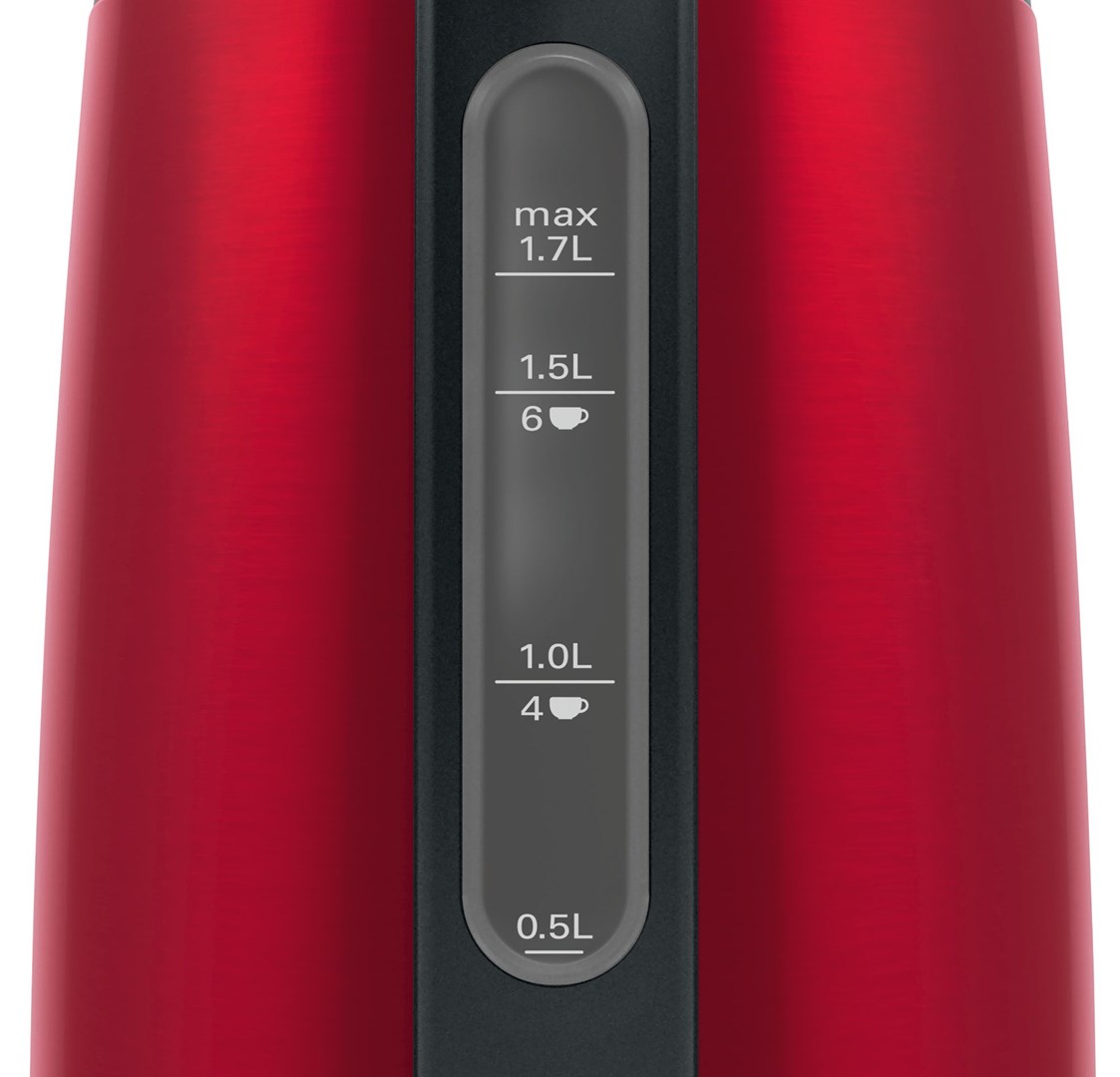Bosch TWK3P424 electric kettle 1.7 L 2400 W Grey, Red Bosch TWK3P424 electric kettle 1.7 L 2400 W Grey, Red