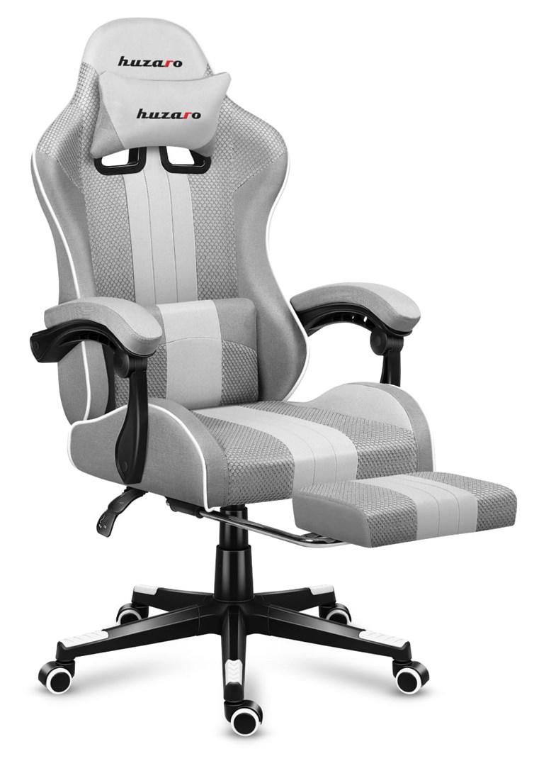 HUZARO FORCE 4.7 WHITE MESH GAMING CHAIR HUZARO FORCE 4.7 WHITE MESH GAMING CHAIR