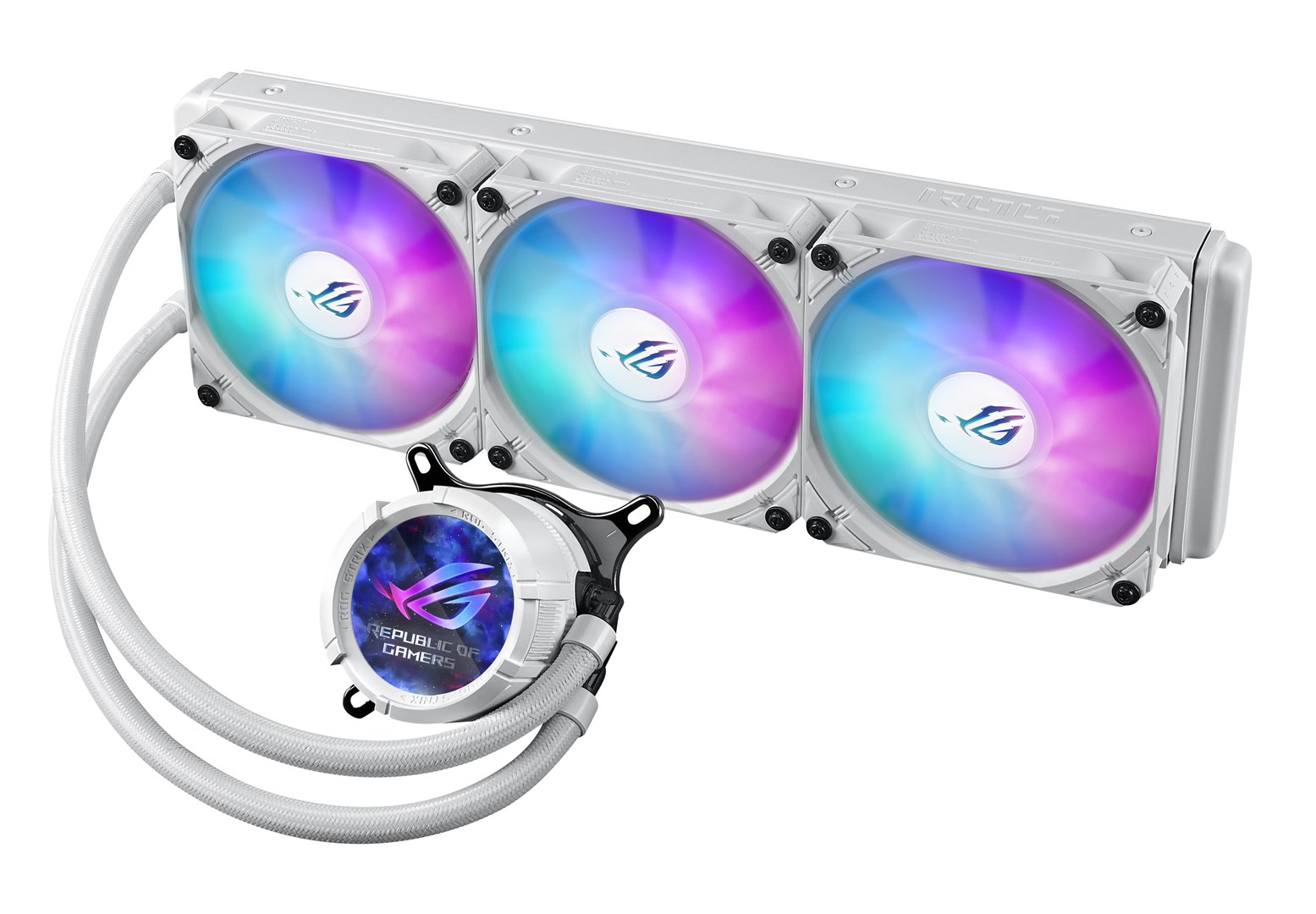 ASUS ROG Strix LC III 360 ARGB White Edition Processor All-in-one liquid cooler 12 cm ASUS ROG Strix LC III 360 ARGB White Edition Processor All-in-one liquid cooler 12 cm