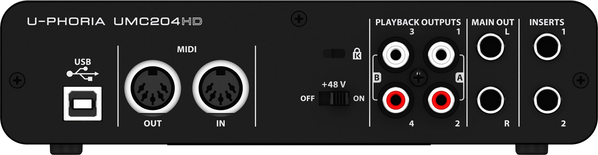 Behringer UMC204HD supplementary music equipment Behringer UMC204HD supplementary music equipment
