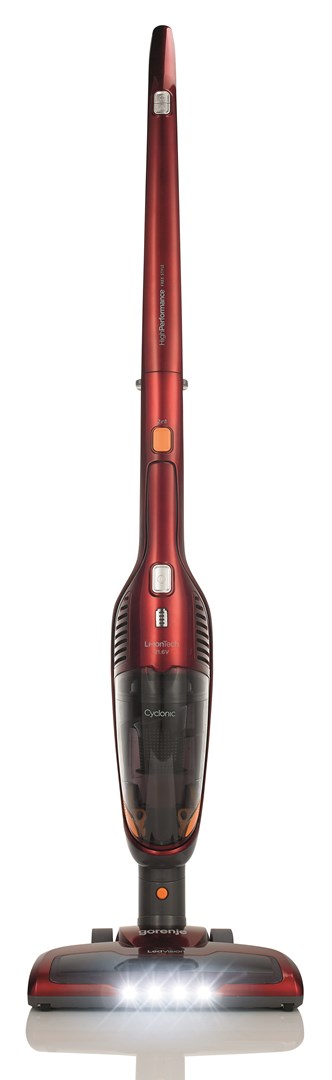 Gorenje SVC216FR 2-in-1 stick vacuum Battery Dry HEPA Bagless 0.6 L Red Gorenje SVC216FR 2-in-1 stick vacuum Battery Dry HEPA Bagless 0.6 L Red