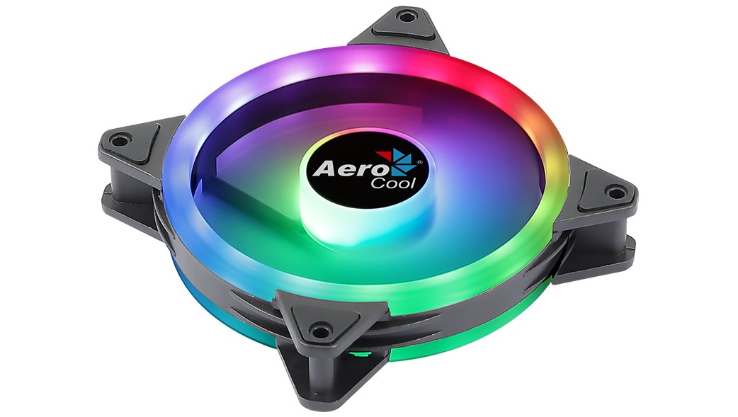 Aerocool Duo 12 ARGB 6-pin Computer case Fan 12 cm Black Aerocool Duo 12 ARGB 6-pin Computer case Fan 12 cm Black