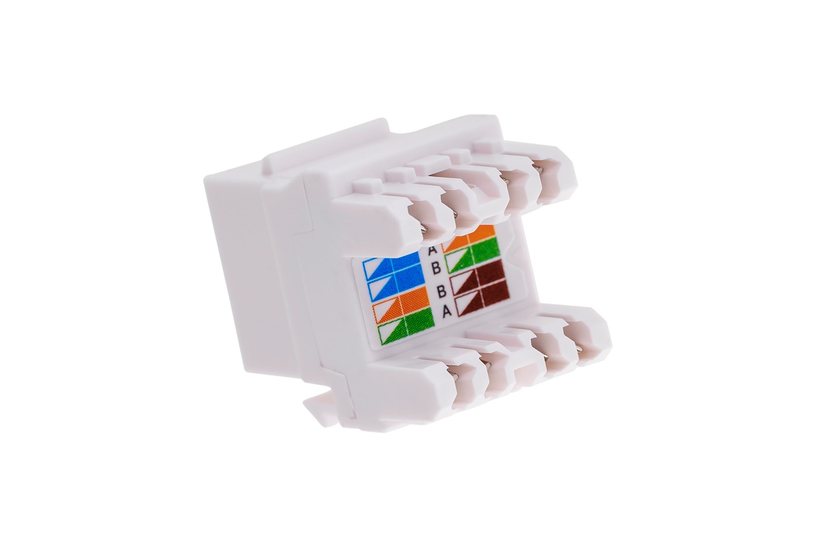Alantec MKN-U5-1 wire connector RJ45 White Alantec MKN-U5-1 wire connector RJ45 White