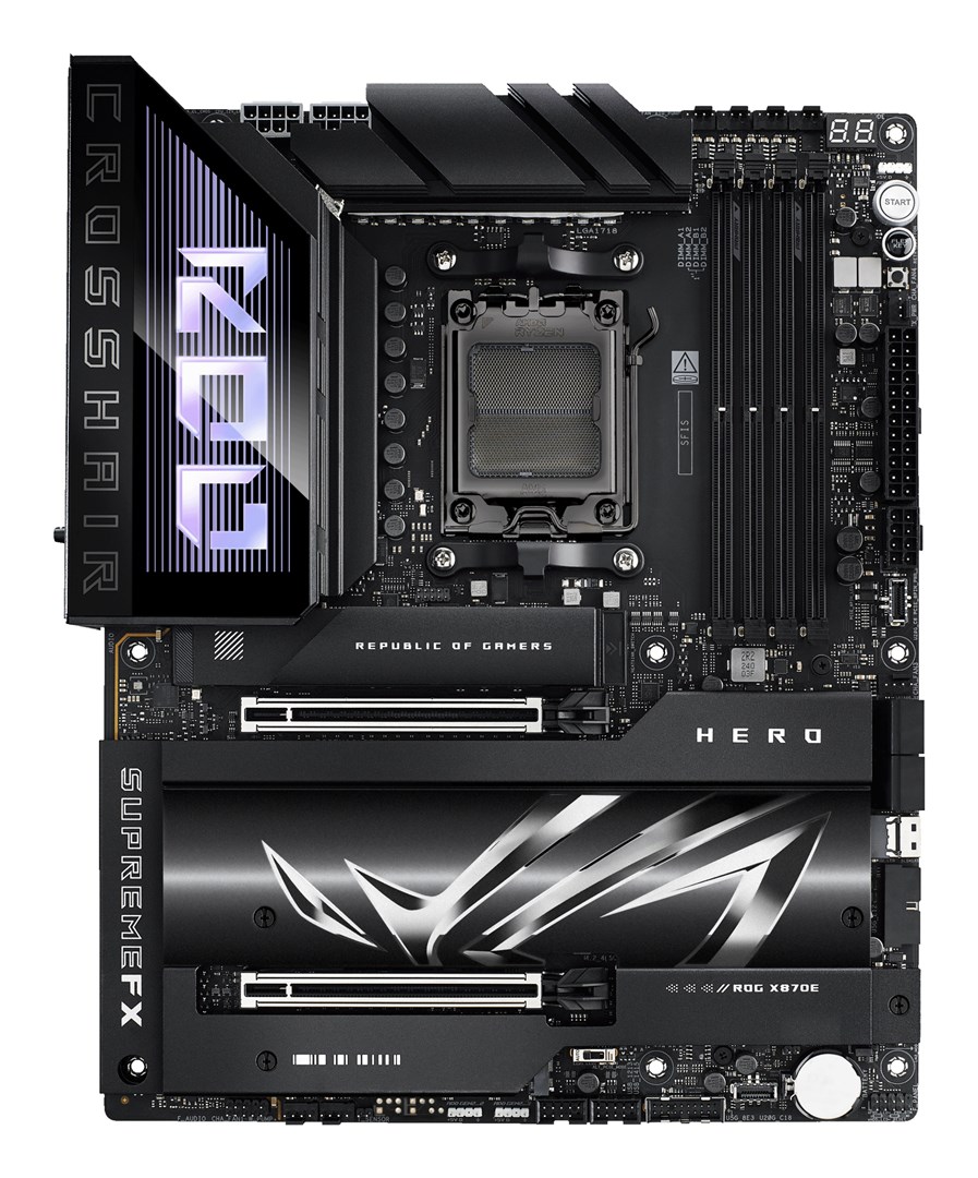 ASUS ROG CROSSHAIR X870E HERO AMD X870E Socket AM5 ATX ASUS ROG CROSSHAIR X870E HERO AMD X870E Socket AM5 ATX