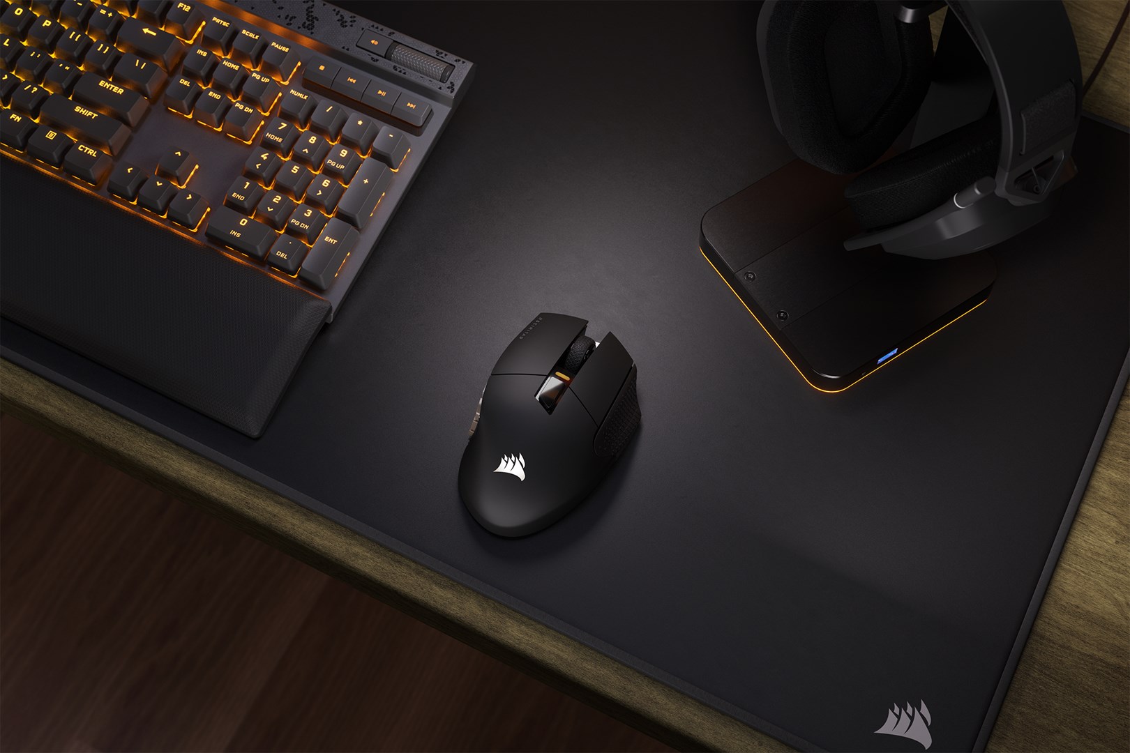 Corsair SCIMITAR ELITE WIRELESS mouse Gaming Right-hand RF Wireless + Bluetooth + USB Type-C Optical 26000 DPI Corsair SCIMITAR ELITE WIRELESS mouse Gaming Right-hand RF Wireless + Bluetooth + USB Type-C Optical 26000 DPI