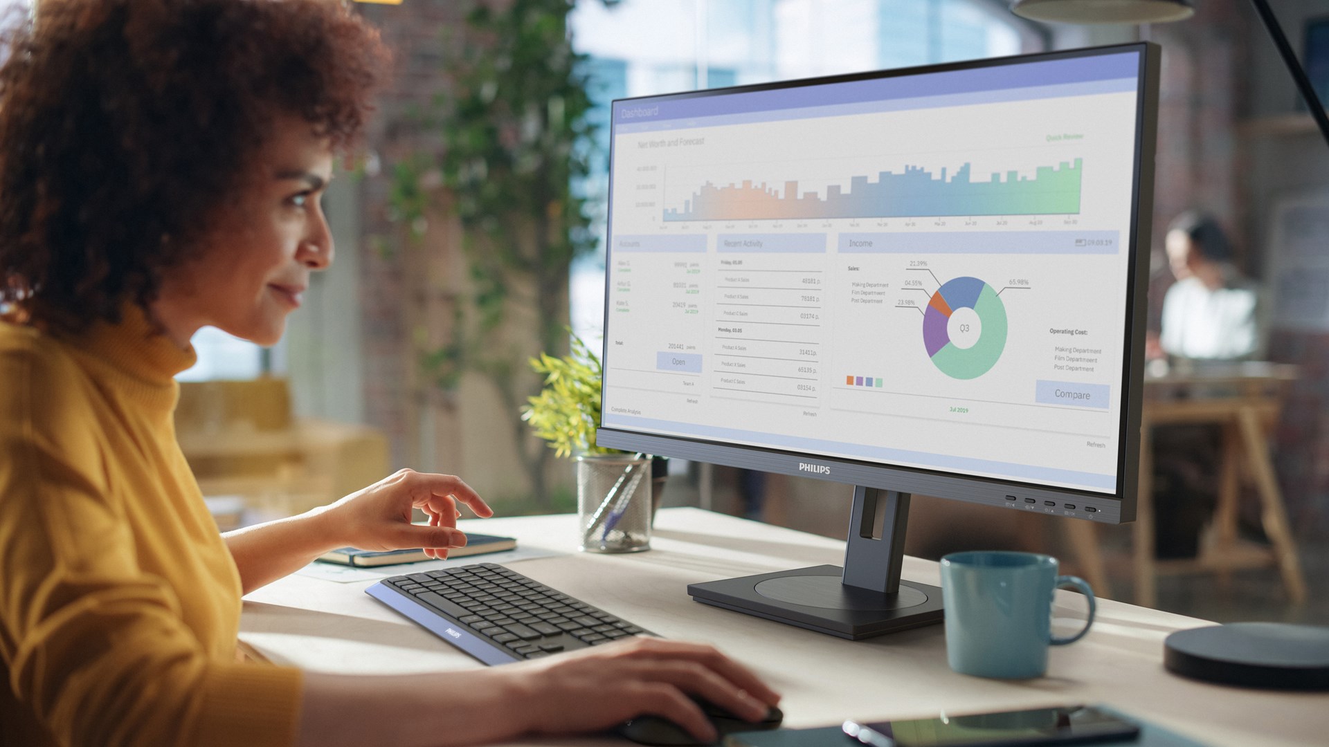 Monitor Philips 27" 27B1N3800/00 IPS 4K UHD 60Hz 2xHDMI DP 5xUSB speakers Monitor Philips 27" 27B1N3800/00 IPS 4K UHD 60Hz 2xHDMI DP 5xUSB speakers