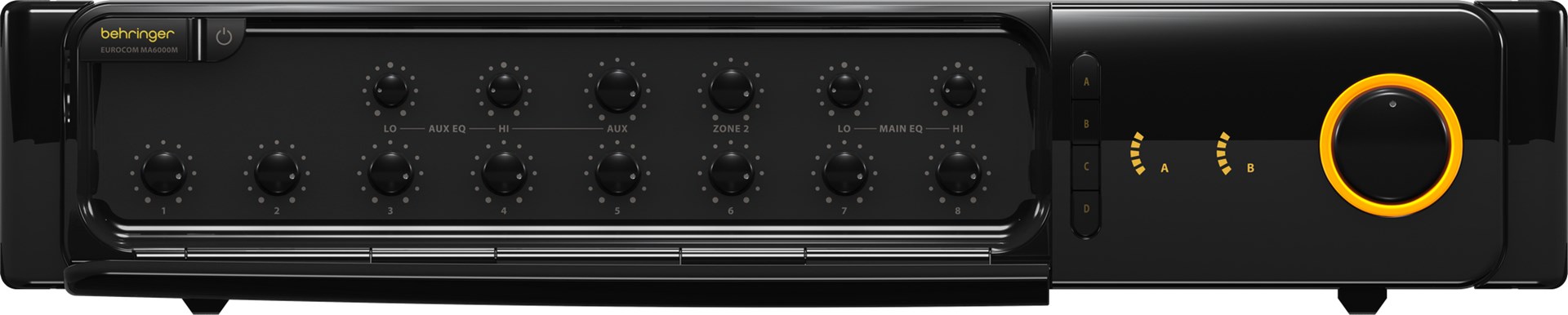 Behringer MA6000M audio amplifier Performance/stage Black Behringer MA6000M audio amplifier Performance/stage Black