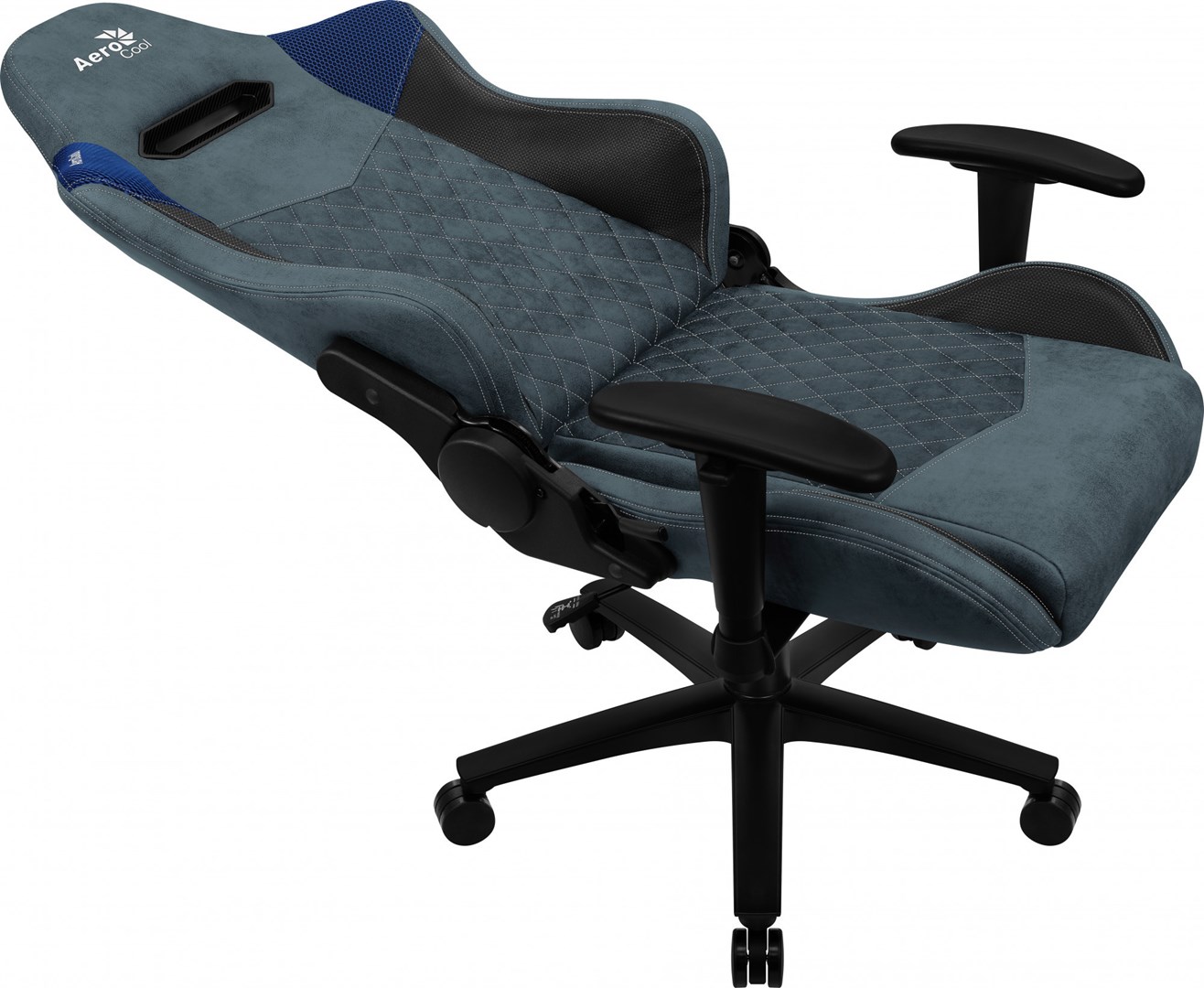 Aerocool DUKE AeroSuede Universal gaming chair Black,Blue Aerocool DUKE AeroSuede Universal gaming chair Black,Blue