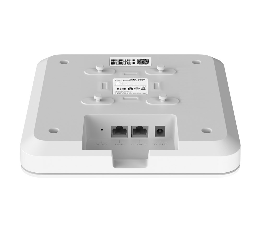 Ruijie Networks RG-RAP2260(G) wireless access point 1201 Mbit/s White Power over Ethernet (PoE) Ruijie Networks RG-RAP2260(G) wireless access point 1201 Mbit/s White Power over Ethernet (PoE)