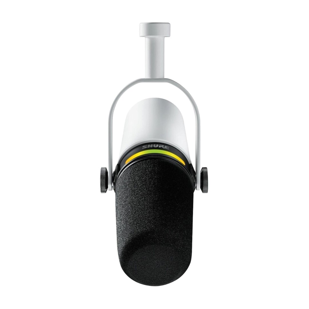 Shure MV7+-W - lectern/vocal microphone with XLR/USB-C connector, white Shure MV7+-W - lectern/vocal microphone with XLR/USB-C connector, white