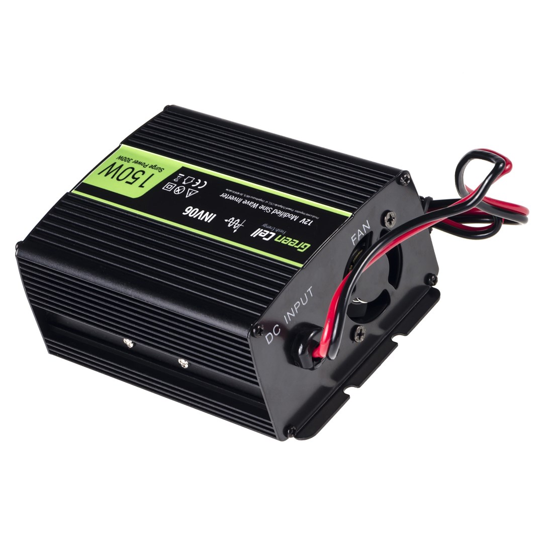 Green Cell INV06 power adapter/inverter Auto 150 W Black Green Cell INV06 power adapter/inverter Auto 150 W Black