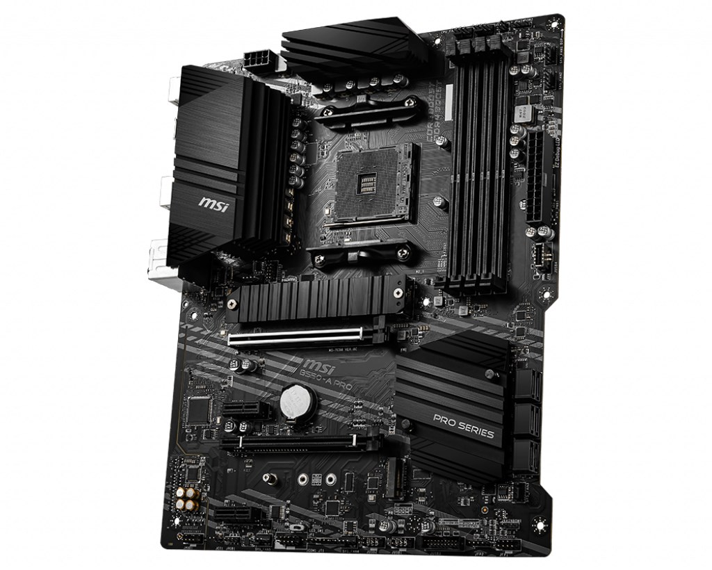 MSI B550-A PRO motherboard AMD B550 Socket AM4 ATX MSI B550-A PRO motherboard AMD B550 Socket AM4 ATX