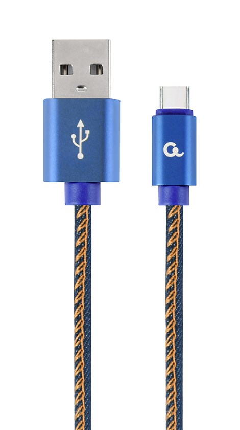 Cablexpert CC-USB2J-AMCM-2M-BL USB cable USB 2.0 USB A USB C Blue Cablexpert CC-USB2J-AMCM-2M-BL USB cable USB 2.0 USB A USB C Blue