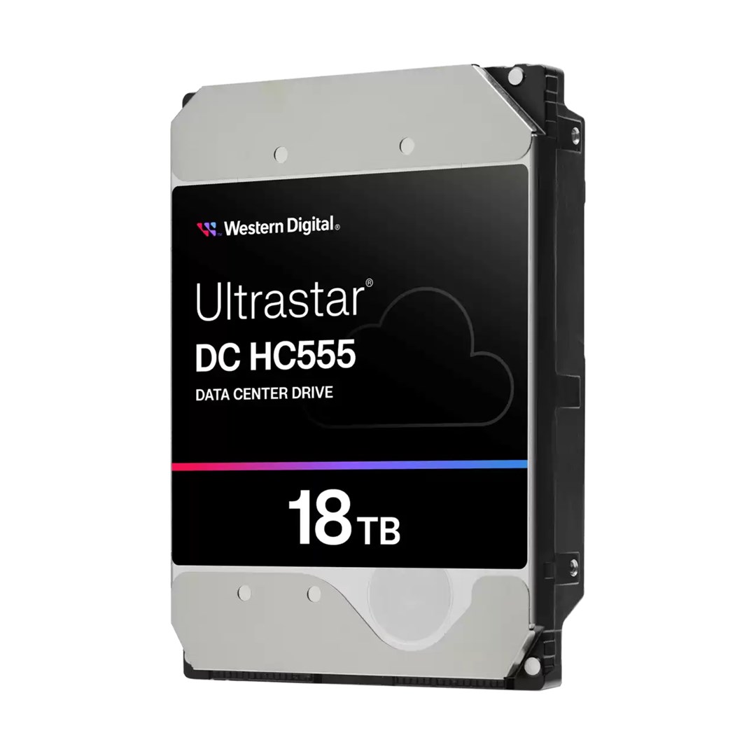 Western Digital Ultrastar DC HC555 internal hard drive 18 TB 7200 RPM 512 MB 3.5" Serial ATA III Western Digital Ultrastar DC HC555 internal hard drive 18 TB 7200 RPM 512 MB 3.5" Serial ATA III