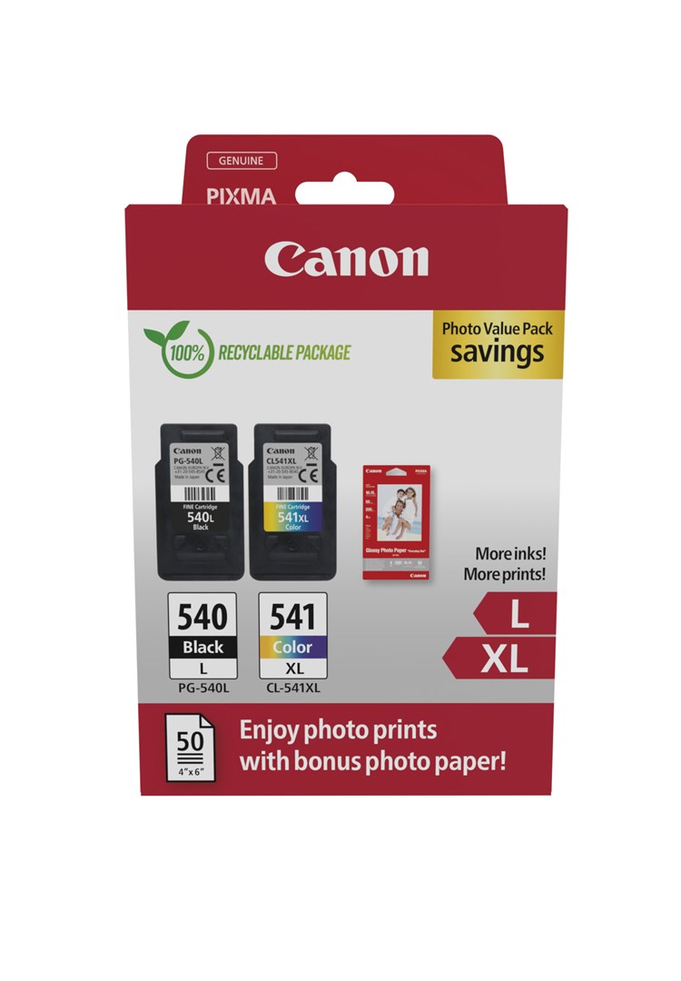 Photo Pack Canon 5224B012 - Cyan - Magenta - Yello Photo Pack Canon 5224B012 - Cyan - Magenta - Yello