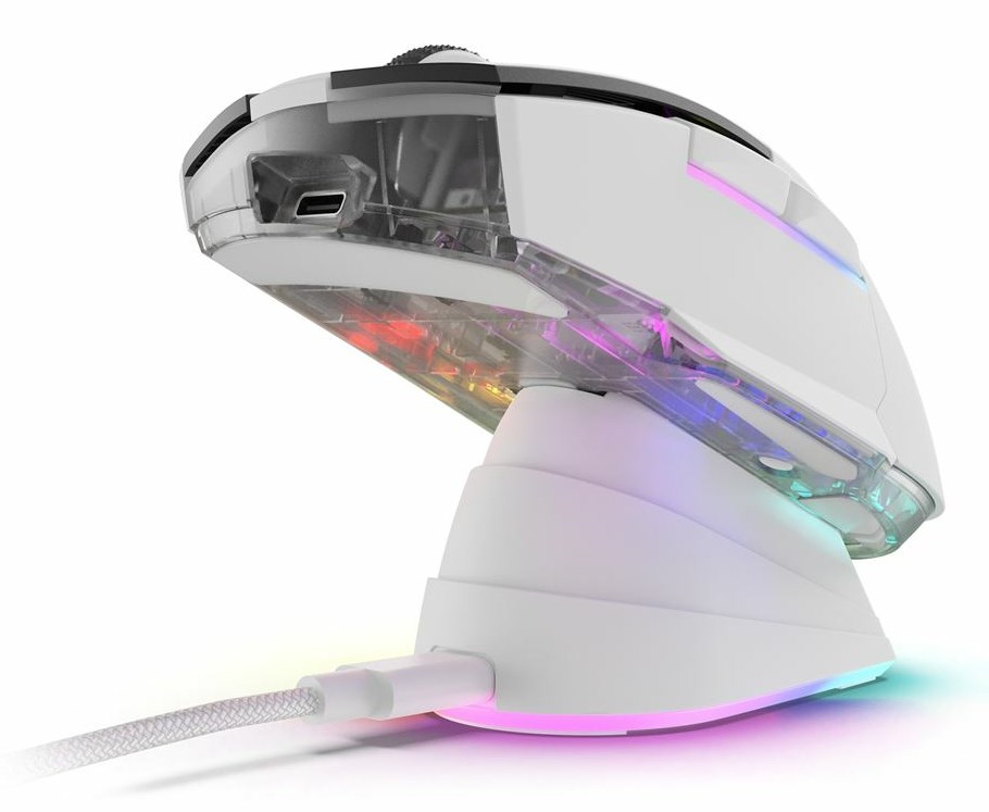 Sharkoon SGM50W mouse Gaming Right-hand RF Wireless + USB Type-A Optical 6400 DPI Sharkoon SGM50W mouse Gaming Right-hand RF Wireless + USB Type-A Optical 6400 DPI
