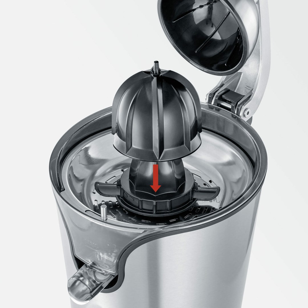Severin SEV CP 3544 ZITRUSPRESSE citrus press Stainless steel Black, Stainless steel Severin SEV CP 3544 ZITRUSPRESSE citrus press Stainless steel Black, Stainless steel